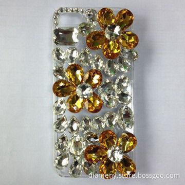 Flower Crystal Case for iPhone